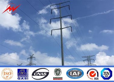 चीन 33kv transmission line electrical power pole steel pole tower आपूर्तिकर्ता