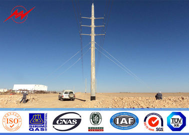 चीन Steel Galvanzied Electric Power Pole for 345KV Transmission Line आपूर्तिकर्ता