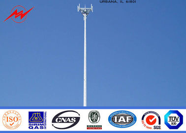 चीन Steel 95 ft Mono Pole Tower Mobile Cell Phone Tower Tapered Flanged Steel Poles आपूर्तिकर्ता