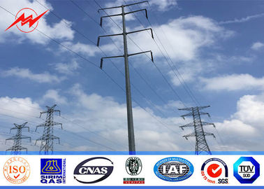 चीन Conical 40ft 138kv Steel Utility Pole for electric transmission distribution line आपूर्तिकर्ता