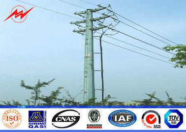 चीन Round 30FT 69kv Steel utility Pole for Power Distribution Transmission Line आपूर्तिकर्ता