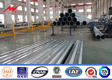 चीन 11.8m 500DAN ASTM A123 Galvanized Steel Pole , Commercial Light Poles आपूर्तिकर्ता