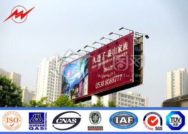 चीन Multi Color Roadside Outdoor Billboard Advertising , Steel Structure Billboard आपूर्तिकर्ता