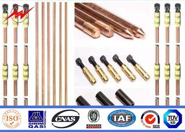 चीन 1/2&quot; 5/8&quot; 3/4&quot; Copperweld Ground Rod Maintaining Toughness OEM ODM आपूर्तिकर्ता