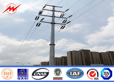 चीन Electrical Power Galvanized Steel Pole for Asian Transmission Project आपूर्तिकर्ता