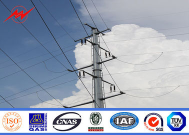 चीन Round Tapered Electrical Power Pole 132kv Power Transmission Tower आपूर्तिकर्ता