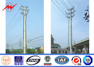 चीन 69kv Steel Utility Pole Galvanizatiom Street Light Pole 1 Mm To 36mm आपूर्तिकर्ता
