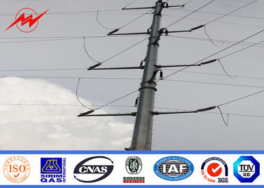 चीन Treated 35F Electric Power Pole Galvanized For Philippines Transmission Line आपूर्तिकर्ता