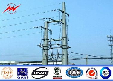 चीन Highway Galvanized Steel Pole Electrical Enclosure Steel Transmission Poles आपूर्तिकर्ता