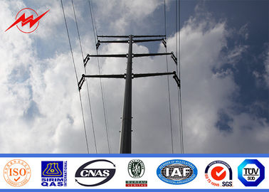 चीन Double Circuit Electrical Power Pole For Electricity Utilities AWS D 1.1 Welding Standard आपूर्तिकर्ता