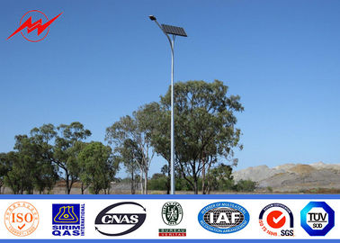 चीन Octagonal 8M 9M Q235 Street Light / Street Lamp Pole Yield Strength 235Pa 24 kg / mm2 आपूर्तिकर्ता