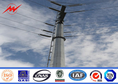 चीन Medium Voltage Power Transmission Poles For 69 kv Transmission Line Project आपूर्तिकर्ता