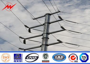 चीन 35FT NEA Standard Steel Power Pole 69kv Transmission Line Metal Power Poles आपूर्तिकर्ता