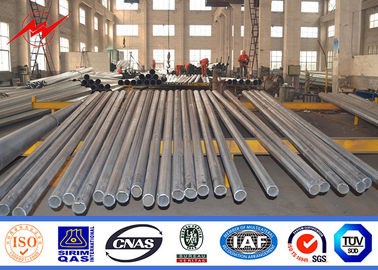 चीन Q235 Steel Utility Pole Electric Telescoping Pole For Electricity Transmission आपूर्तिकर्ता