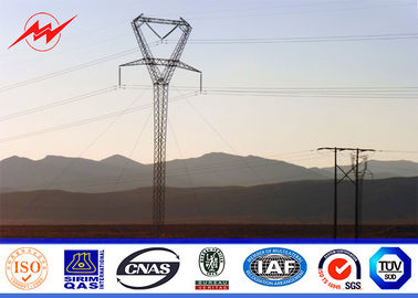 चीन 15M Tubular Galvanized  Steel Utility Power Electrical Pole Venezuela For 33KV Electrical Power Distribution आपूर्तिकर्ता