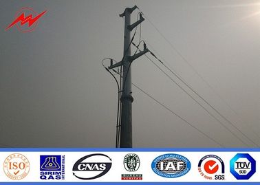 चीन Hot Dip Galvanized Utility Power Electrical Transmission Poles With Accessories आपूर्तिकर्ता