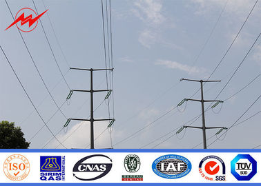 चीन एएसटीएम ए 572 जस्ती विद्युत 10 केवी ~ 500 केवी विद्युत विद्युत संचरण लाइन के लिए एचडीजी इलेक्ट्रिक स्टील ट्यूबलर पोल आपूर्तिकर्ता