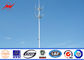 मोबाइल ट्रांसमिशन दूरसंचार के लिए 132 केवी 30 मीटर मोनो पोल टॉवर आपूर्तिकर्ता