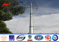 Cheapest telecom tower Steel Utility Pole for 120kv overheadline project आपूर्तिकर्ता