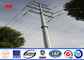138kv 25ft Galvanized Electrical Power Pole For Overheadline Project आपूर्तिकर्ता