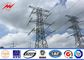 110 KV Polygonal High Voltage Galvanization Power Poles For Electrical Line आपूर्तिकर्ता