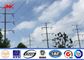 Electricity Utilities Polygonal Electrical Power Pole For 110 KV Transmission आपूर्तिकर्ता