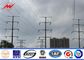 138 KV Transmission Line Electrical Power Pole , Steel Transmission Poles आपूर्तिकर्ता