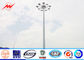 Multisided 30M 24 lights High Mast Pole square light arrangement for seaport application आपूर्तिकर्ता