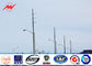 Round 30FT 69kv Steel utility Pole for Power Distribution Transmission Line आपूर्तिकर्ता