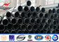 Q235 Steel Conical Transmission Steel Tubular Poles With ASTM A123 Galvanization आपूर्तिकर्ता