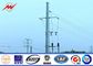 Anticorrosive Electrical Pole Standard Steel Utility Pole 500DAN 11.9m With Cable आपूर्तिकर्ता
