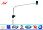 6m Single Bracket Galvanized Traffic Street Light Pole 3mm Thickness आपूर्तिकर्ता