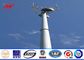 Professional Galvanized Mono Pole Tower Conical Shape With Anchor Bolt आपूर्तिकर्ता