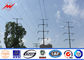 High Mast Steel Utility Pole Electric Power Poles 50000m Aluminum Conductor आपूर्तिकर्ता