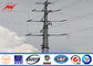 30FT 35FT Galvanized Steel Pole Steel Transmission Poles For Philippines Electrical Line आपूर्तिकर्ता