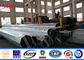 30FT 35FT Galvanized Steel Pole Steel Transmission Poles For Philippines Electrical Line आपूर्तिकर्ता