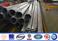 Outdoor Polygonal Metal Utility Poles 12m 10kn Galvanized Steel Pole आपूर्तिकर्ता