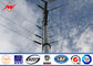 Electric High Voltage Transmission Towers Distribution Power Line Pole आपूर्तिकर्ता
