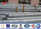 Durable Electric Galvanized Steel Pole Power Line Pole With Double Circuit आपूर्तिकर्ता
