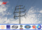 9m Electrical Street Lamp Pole Powerful Distribution Line Electric Power Pole आपूर्तिकर्ता