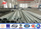 10-500kv Electrical Galvanized Steel Pole / durable transmission line poles आपूर्तिकर्ता