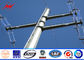 Round HDG 10m 5KN Steel Electrical Utility Poles For Overhead Transmission Line आपूर्तिकर्ता