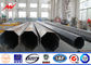Lattice Welded Steel Tubular Pole With Conductors 15m Q345 Hot Dip Galvanized Tubular आपूर्तिकर्ता