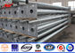 12 Sides 2.5KN Load 15m Galvanised Steel Poles Burial Type Galvanization Standard आपूर्तिकर्ता