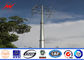 Distribution Transmission Line Poles 24m Earthquake Proof Electric Power Pole आपूर्तिकर्ता