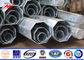 Tapered Galvanized Steel Utility Pole AWS D1.1 Welding Standard 21m 1280kg Load Weight आपूर्तिकर्ता