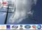 17M AWS D1.1 Galvanized Steel Pole / Steel Transmission Poles ISO Certification आपूर्तिकर्ता