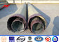 17M AWS D1.1 Galvanized Steel Pole / Steel Transmission Poles ISO Certification आपूर्तिकर्ता