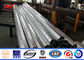 11.8M 500 Kgf 8 Sides Galvanized Steel Pole Bitumen Surface 4mm Thickness आपूर्तिकर्ता