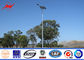 Octagonal 8M 9M Q235 Street Light / Street Lamp Pole Yield Strength 235Pa 24 kg / mm2 आपूर्तिकर्ता